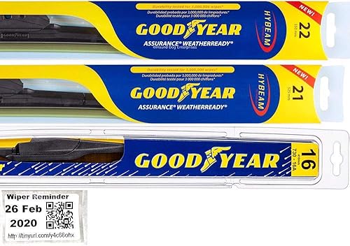 Miniatura 1 de Juego de escobillas de limpiaparabrisas para Lexus GX470 2003-2009, para conductor, hoja del pasajero, hoja trasera y adhesivo de recordatorio