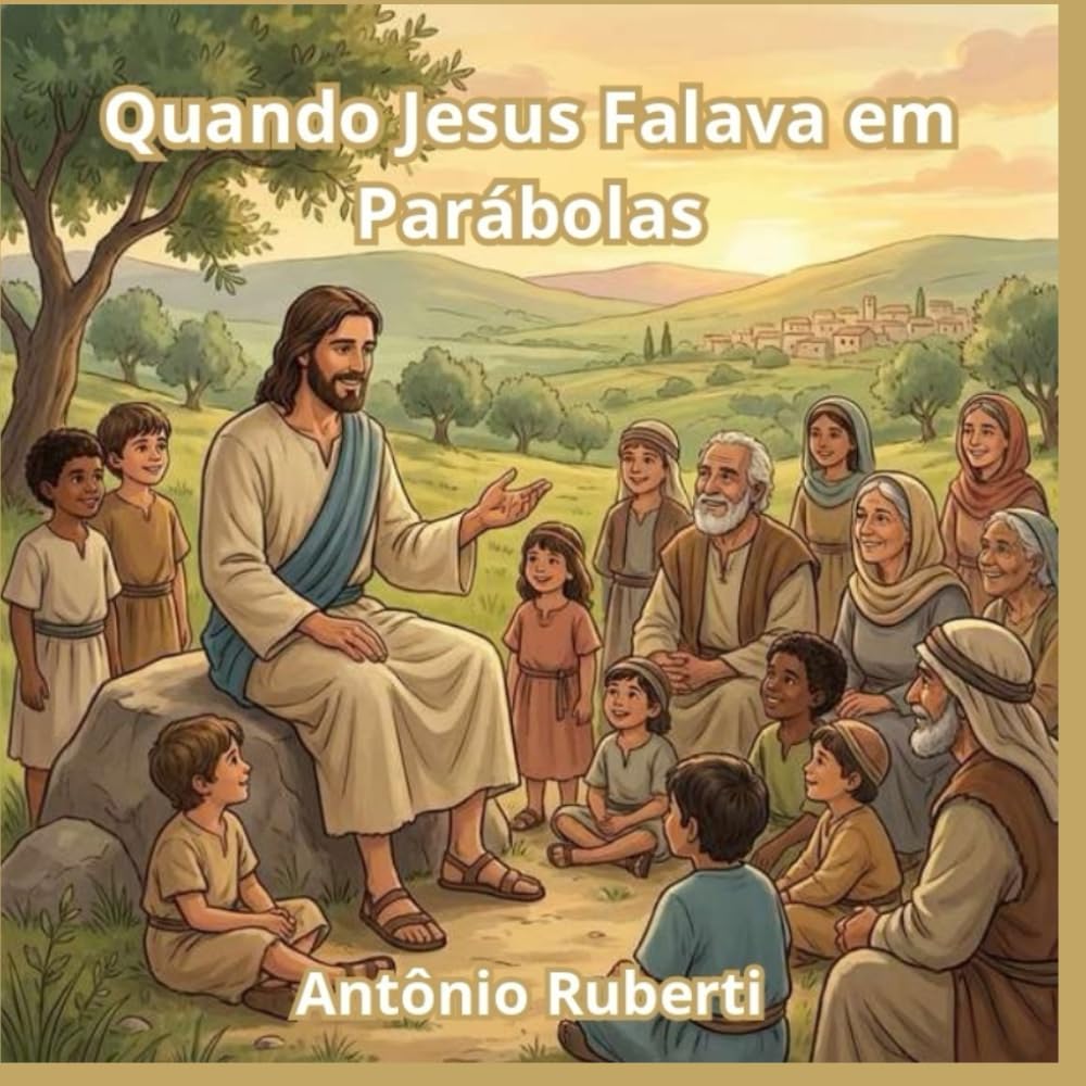 Livro Quando Jesus Falava em Parábolas - Livro Cristão e Infantil