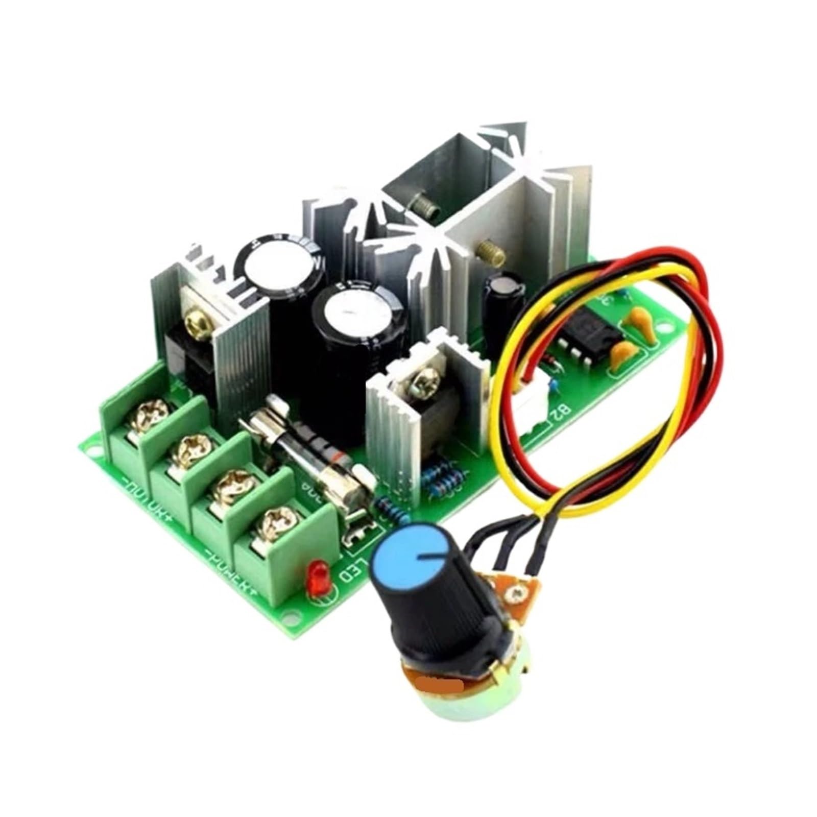 Módulo controlador de motor, Interruptor De Control Velocidad Motor CC PWM, Regulador Corriente, Módulo Accionamiento Alta Potencia, 5 Unidades,para impresoras 3D y más