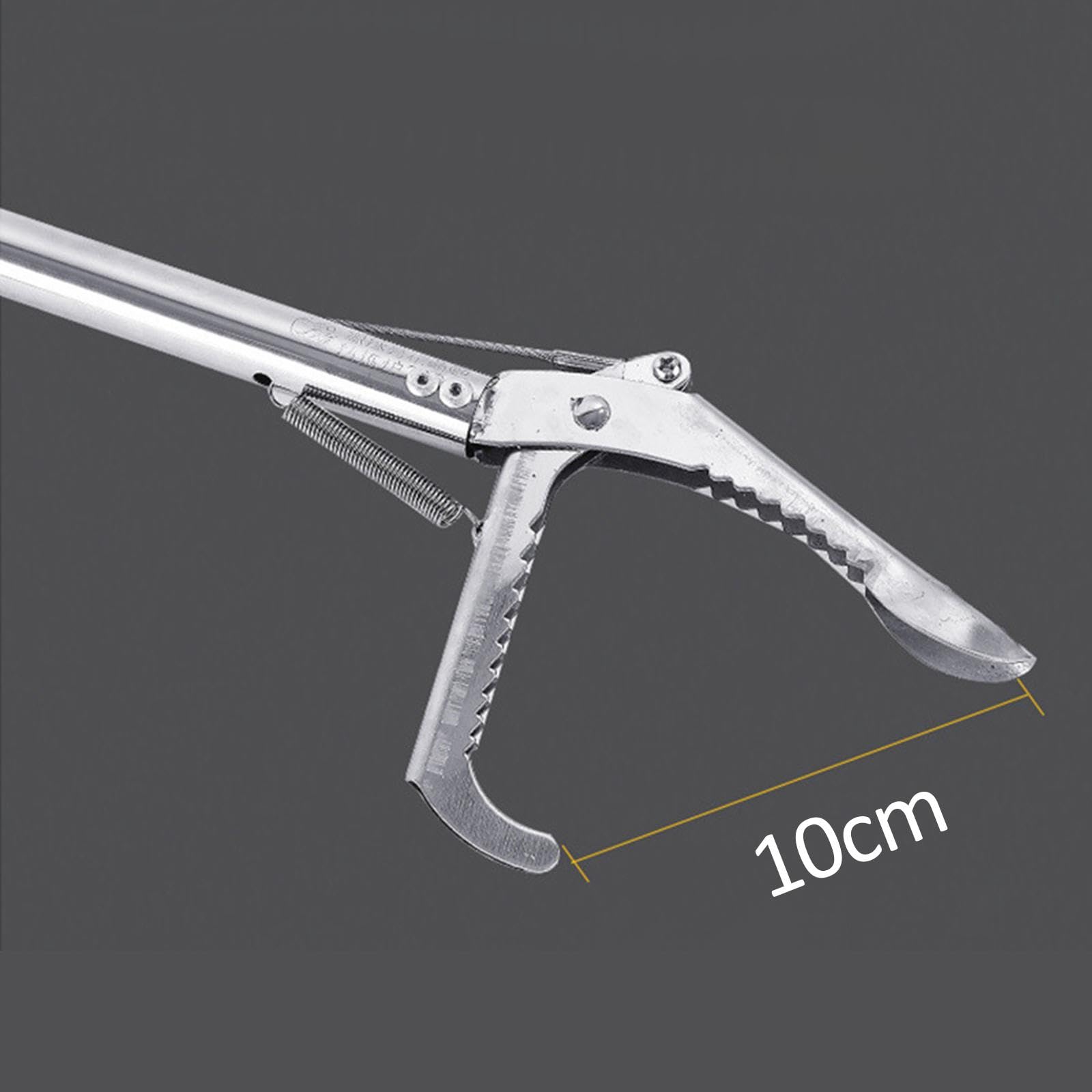 Pinza para Serpientes, Pinza para Cangrejo, Pinza para Reptiles, Herramienta Manipuladora con Autobloqueo, 75CM