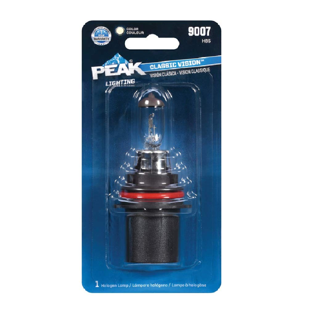 PEAK9007-bpp Automotive Classic Vision Halogen Lamp, 12.8 V
