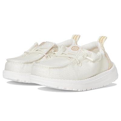 Hey Dude Kids Lil Dudes (Infant/Toddler) Girls Shoes Champagne Glitter