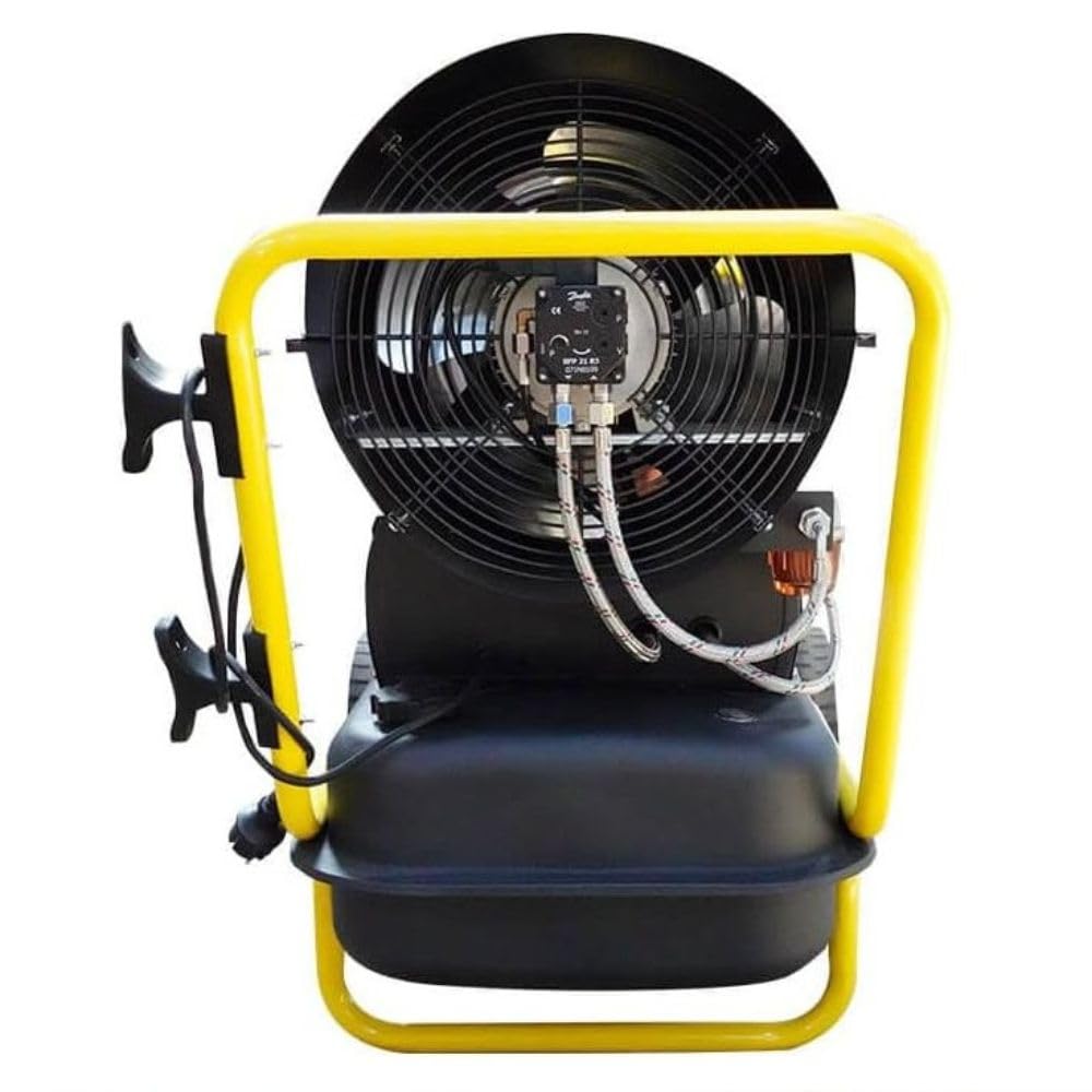 Generador de Aire Caliente Diésel de Combustión Indirecta G-STAR BGO 50, Cañón de Calefacción Portátil - Potencia calorífica 50 kW - 43.000 kcal/h - Caudal de aire 2.000 m³/h