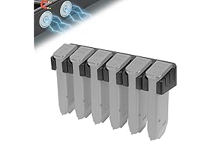 Magnetic ABS 6 Standard Double Stack Mag Rack Wall Mount