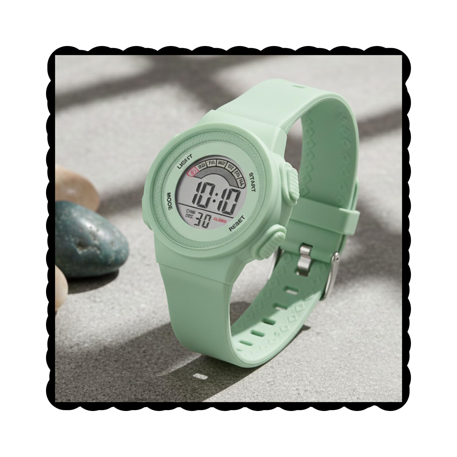 Kids Digital Watch for Boys & Girls | LED Display | Alarm, Stopwatch & Day-Date | Light Button | Silicone Strap | Water-Resistant-image-47