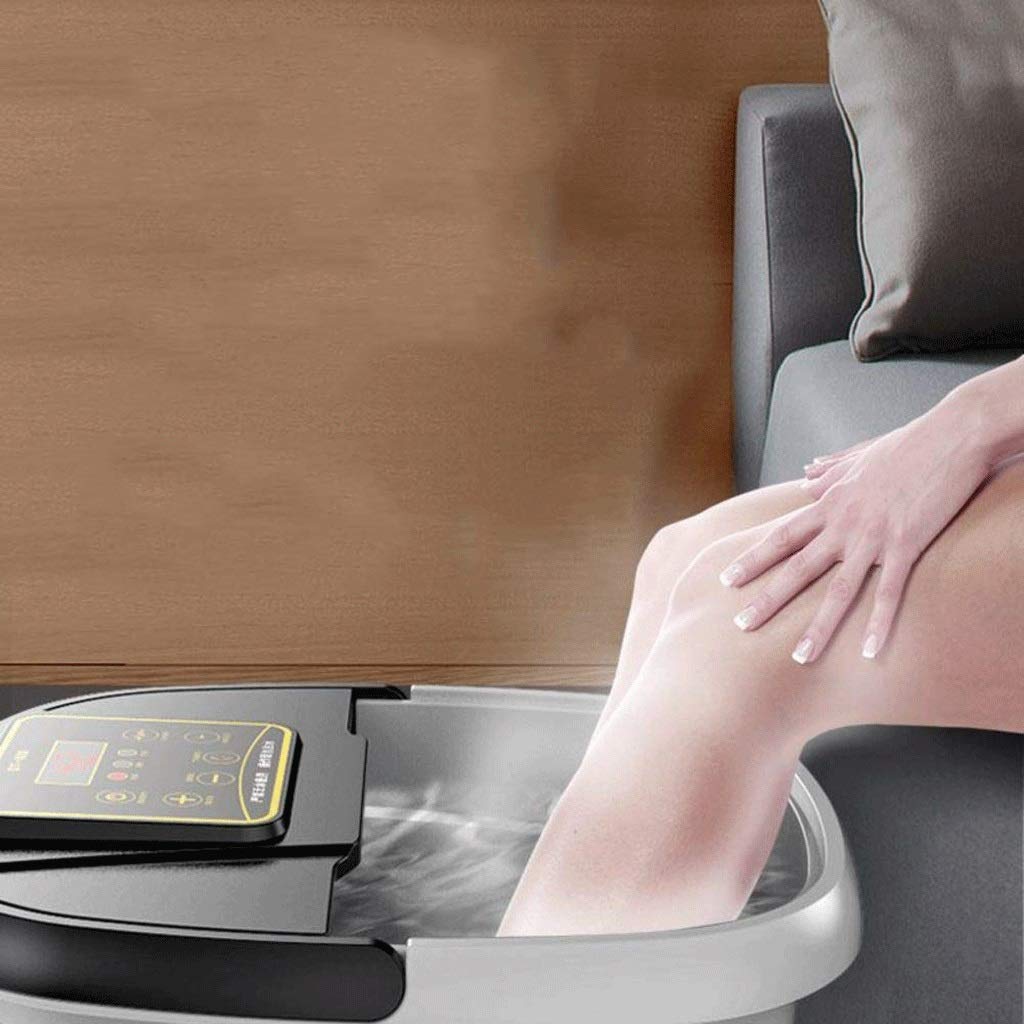 Masajeador de Baño de Spa para Pies con Calor Y Masaje Automático para Atletas de Pedicura de Pies