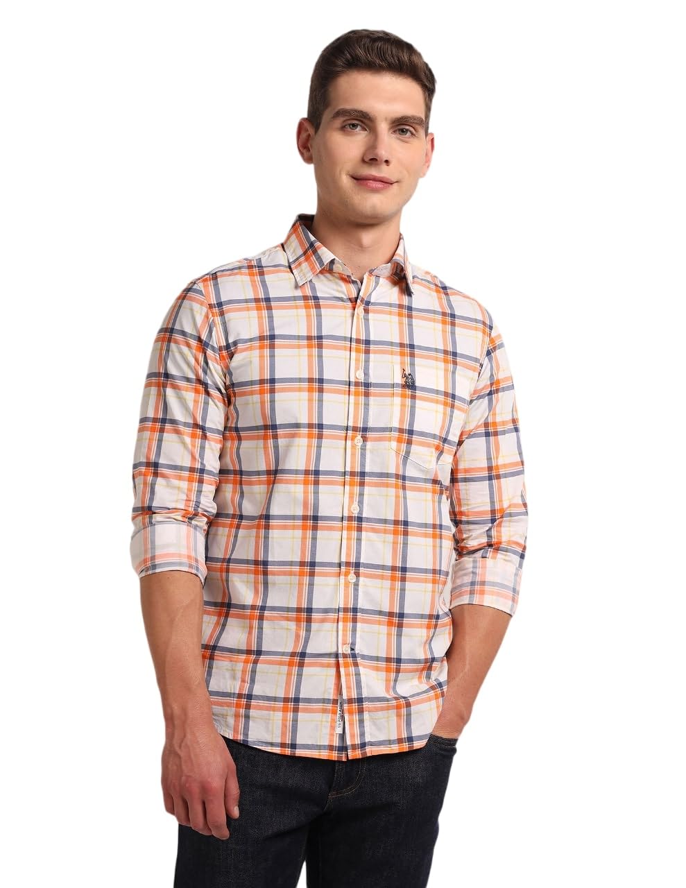 u.s. polo assn. Men's Cotton Regular Fit Shirt-picture-21
