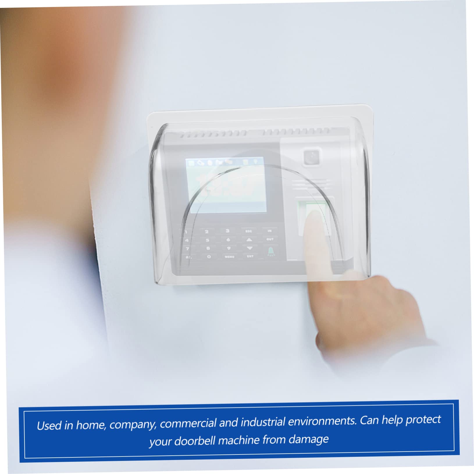 OSALADI Access Control Machine Cover Outdoor Rain Cover Waterproof Protector for Doorbells Material