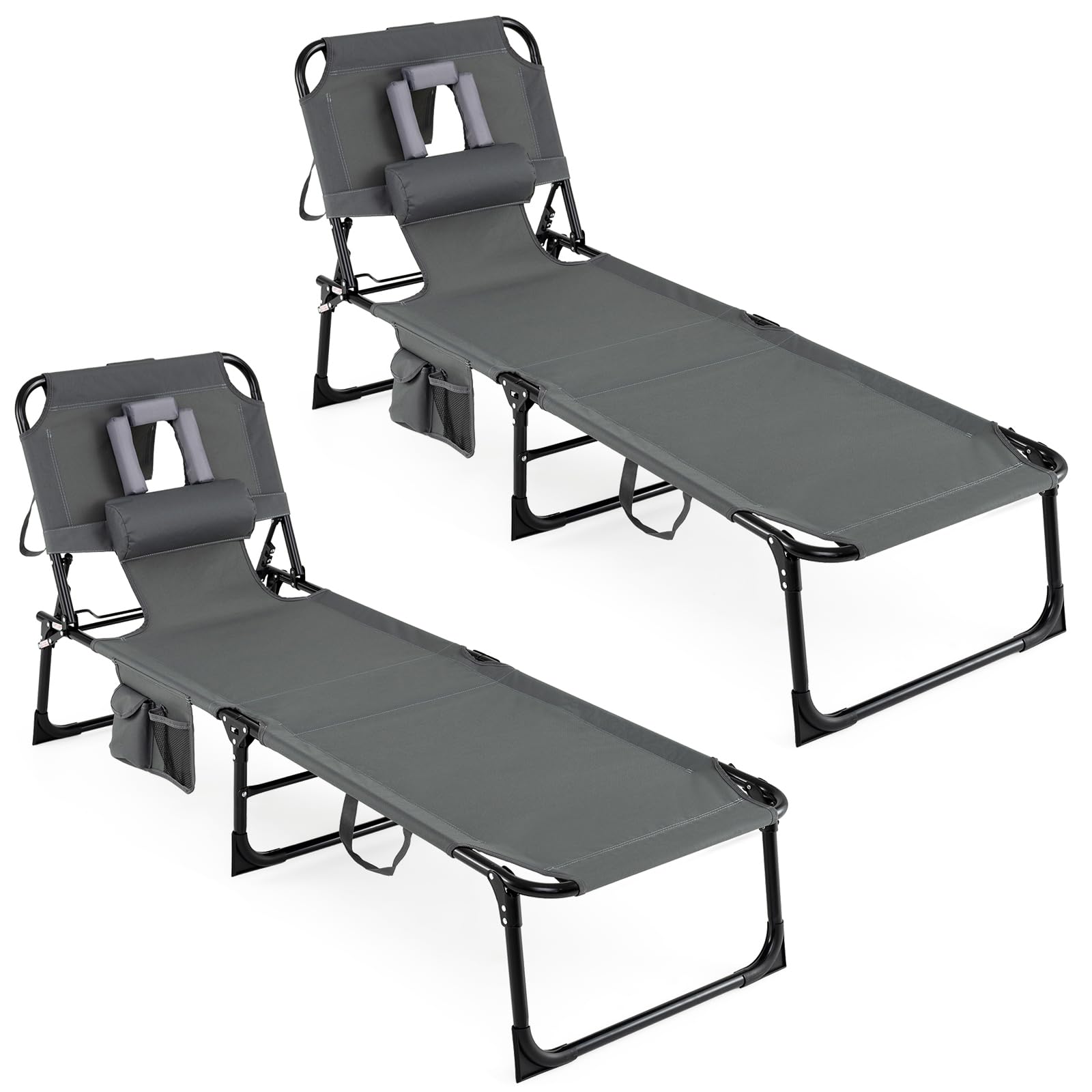 GYMAX Tanning Chair