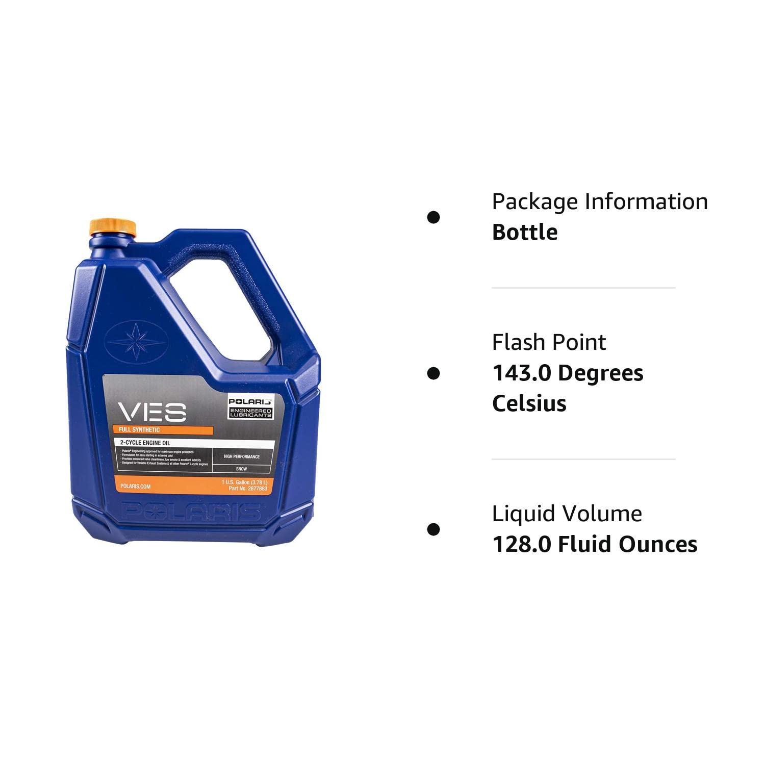 VES II Gold Full Synthetic 2Stroke Engine Oil 1 Gallon