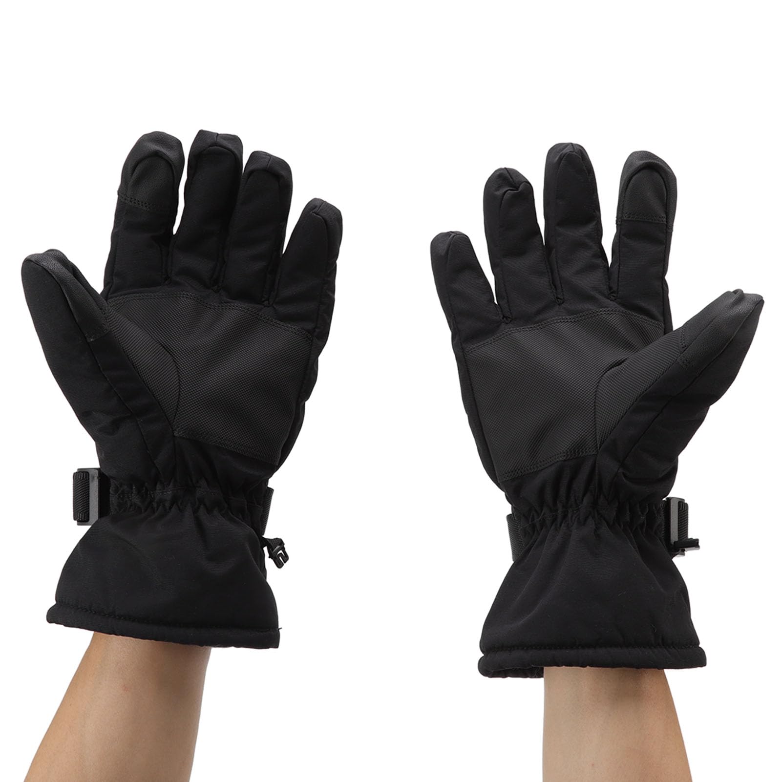 Guantes Calefactables para Hombres Y Mujeres, 3 Niveles de Calefacción, Guantes Eléctricos con Pantalla Táctil, Guantes Térmicos Unisex Impermeables con Pilas para Pesca Al Aire Libre,(M)