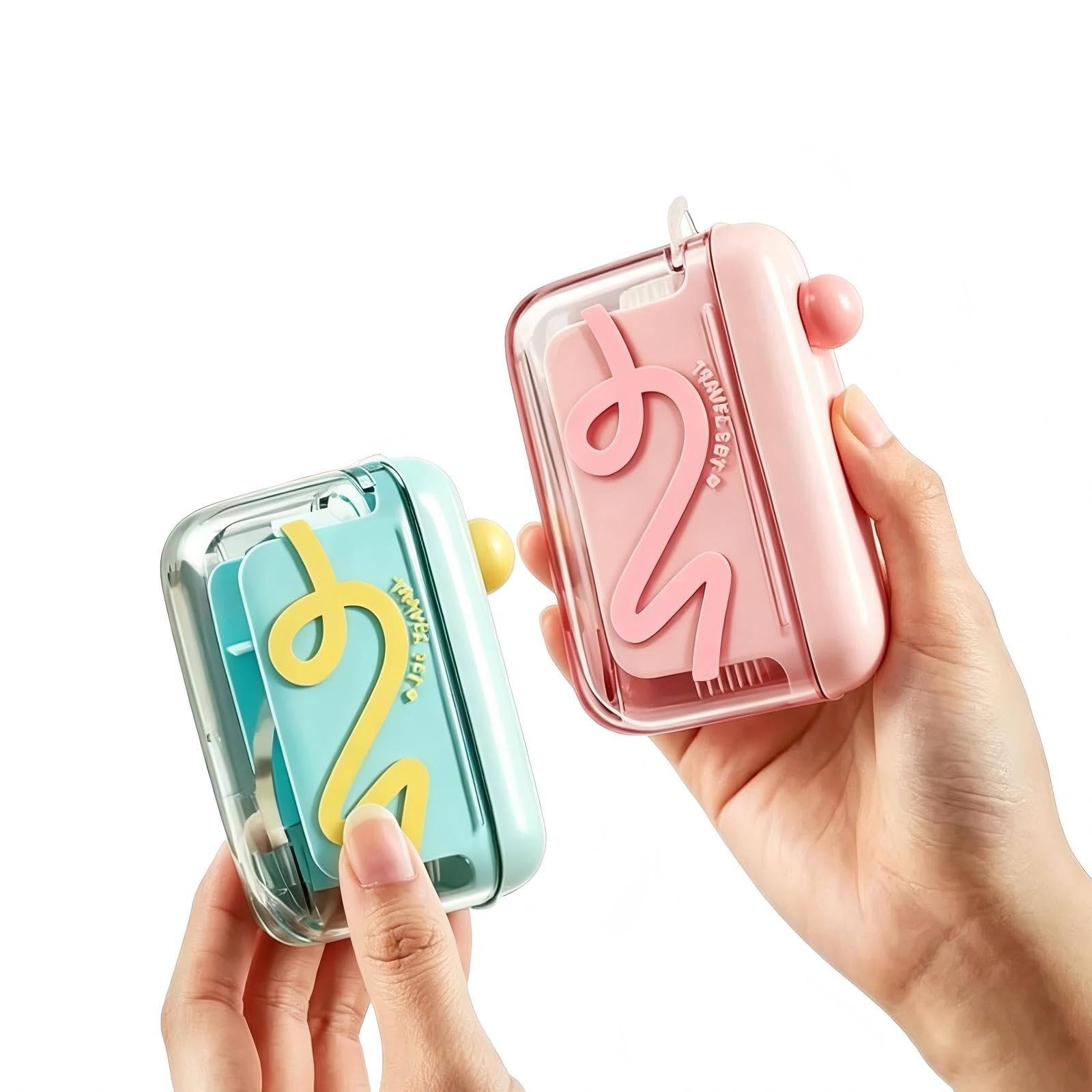 Photo 1 of Tikneyoli Automatic Pop-up Floss Pick Dispenser (2 Pack)