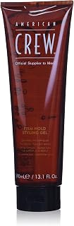 American Crew Firm Hold Hair Gel for Men - High Shine, Non-Flaking, Moisture-Rich Styling, 13.1 oz