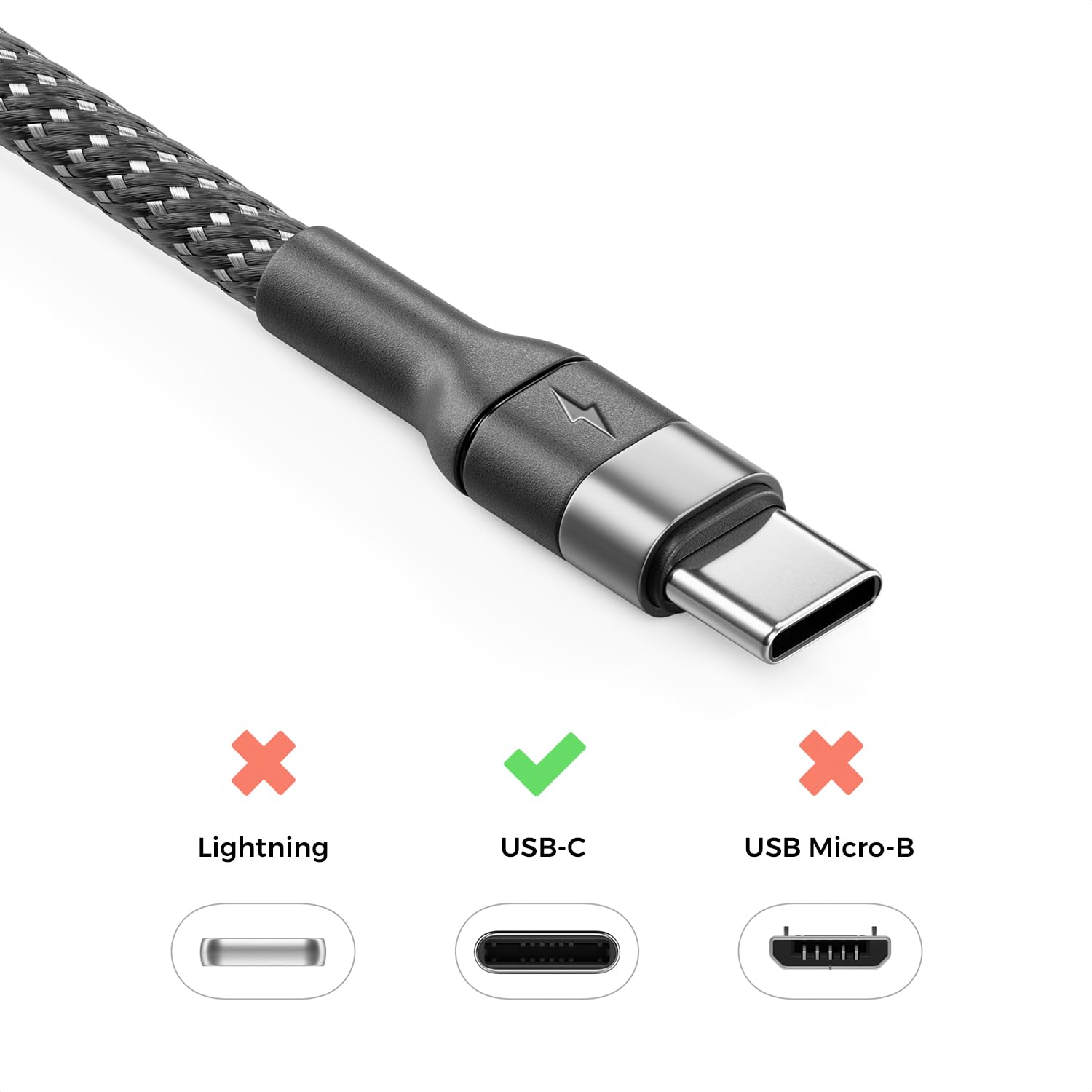 deleyCON 2x Adattatore USB C a USB 3.0 OTG Tipo-C Connettore a Presa A - Collegamento per iPhone 17/16/15, Galaxy S26/S25/S24, A56, A17, A16, A26, Xiaomi, Pixel, MacBook, iPad, Notebook ecc.