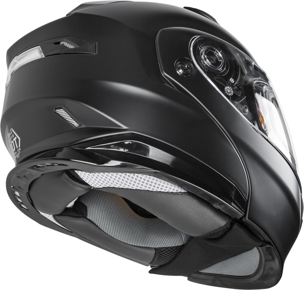 GMAX MD-01S MODULAR SNOW HELMET MATTE BLACK LG