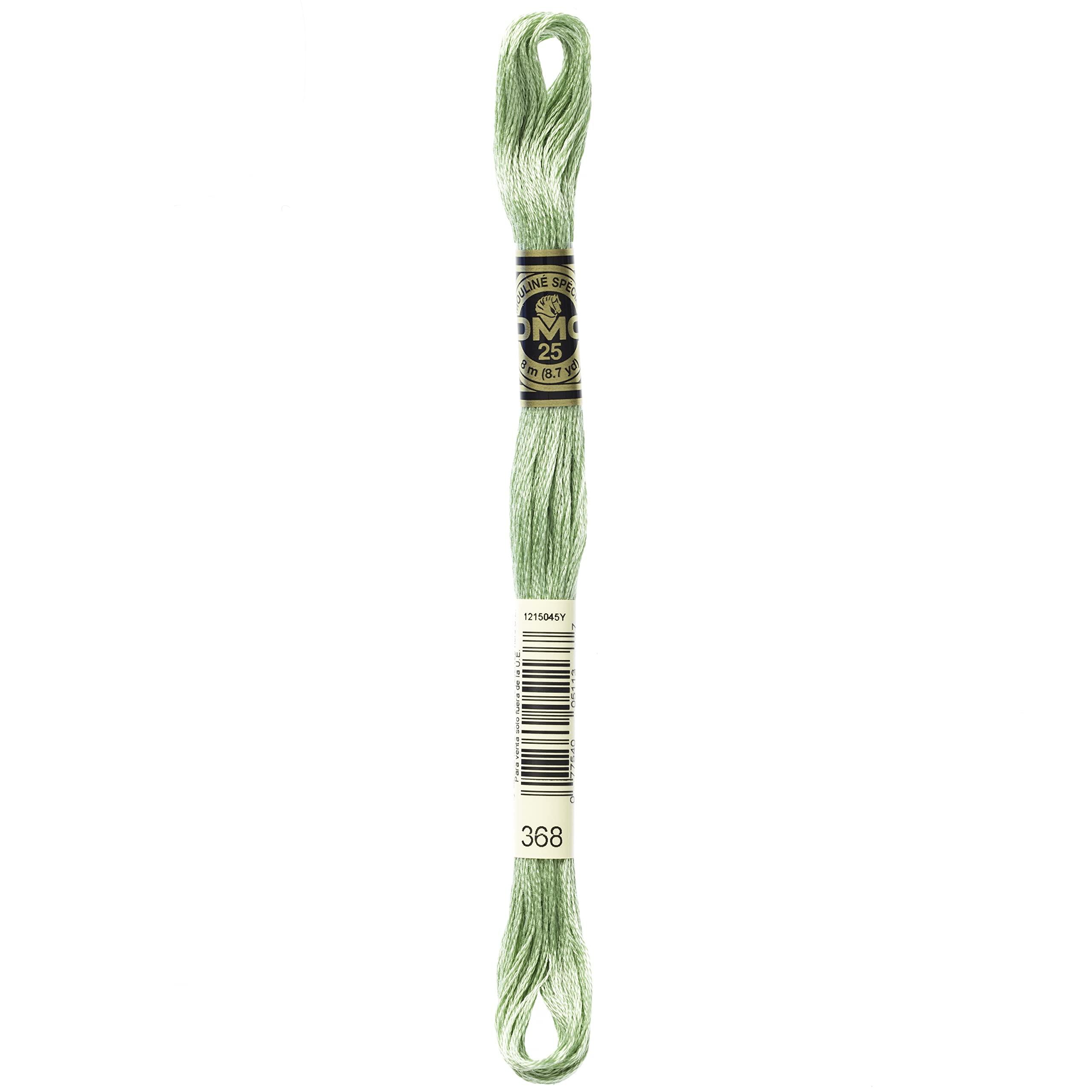 DMC 6-Strand Embroidery Cotton Floss, Light Pistachio Green