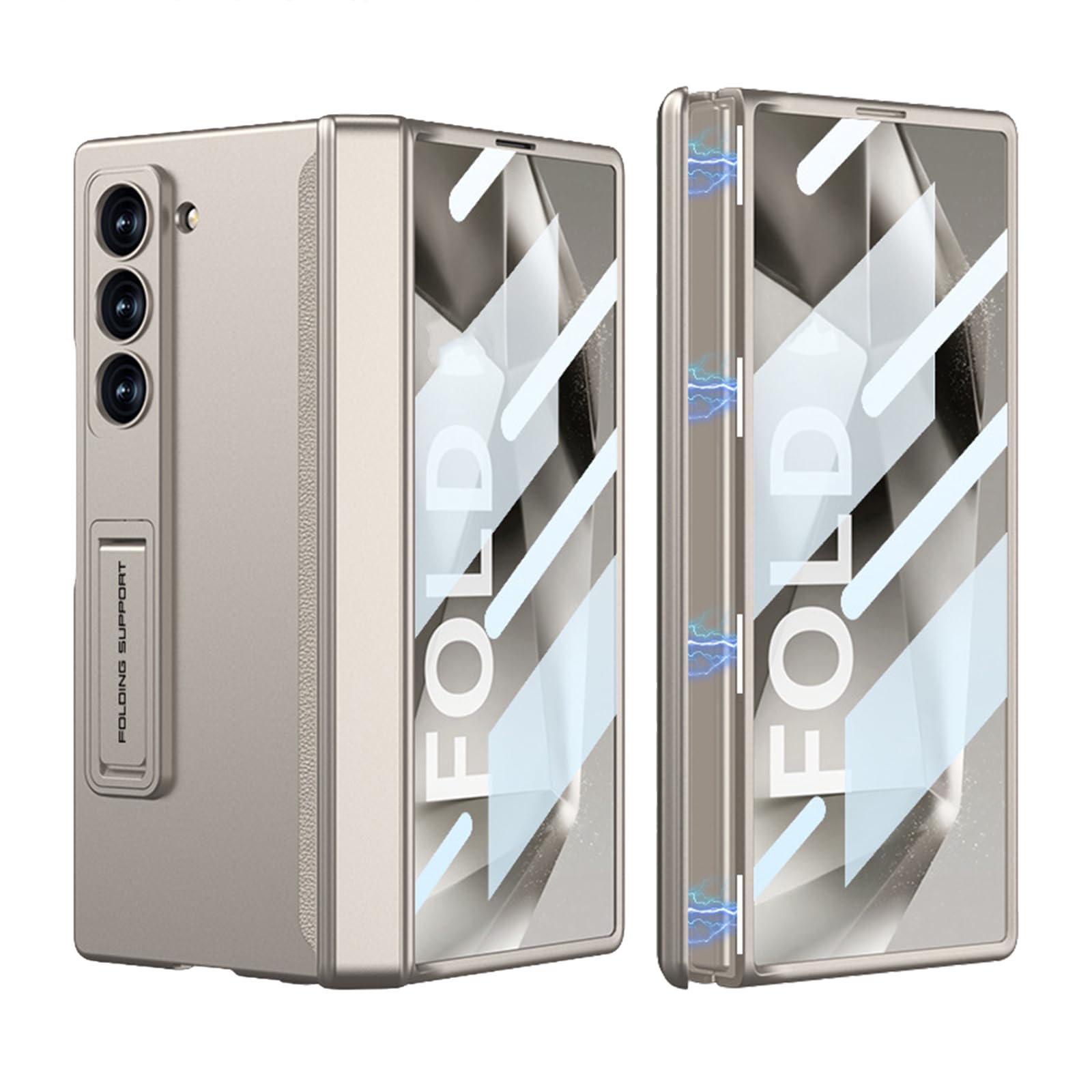 Cover Per Samsung Galaxy Z Fold 8 Ultra, Pieghevole Supporto Anti-Graffio