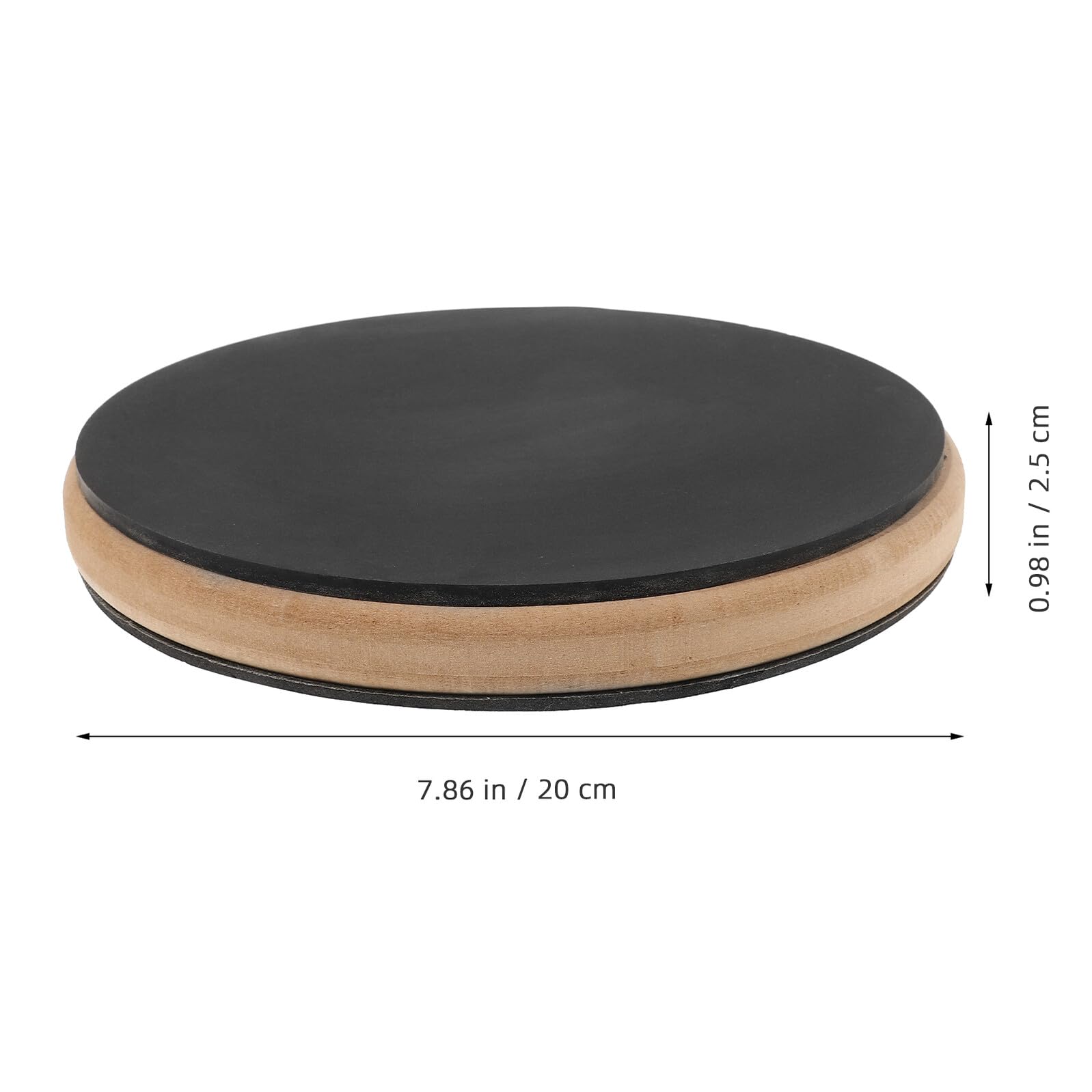 GARVALON Tamponi Smorzanti in Gomma Per Batteria 20,6 Cm, Pad Per Sordina Silenziatore Tamburo Riutilizzabile, Accessori Per Esercizi Musicali Senza Rumore