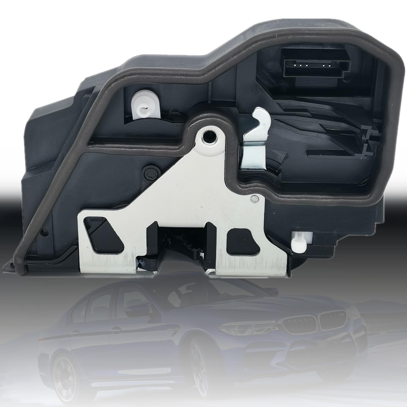 Genérico Trasera Izquierda Actuador de cerradura de puerta 5 pines para BMW Serie 1 E87 E88 F20 Serie 3 E90 E91 E92 F30 F31 Serie 5 E60 F10 F11 Serie 7 E65 E66 51227202147