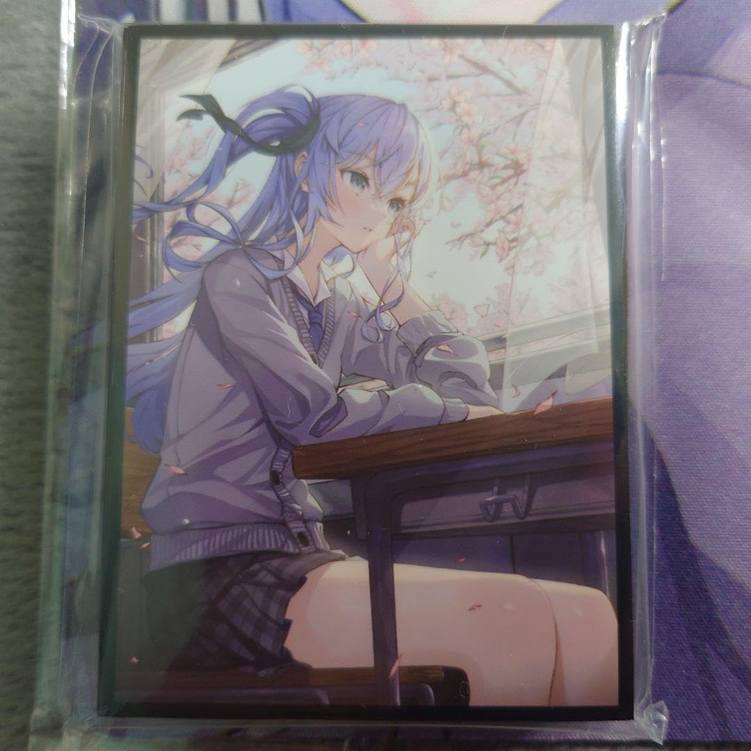 α1 ホロライブ 制服&桜&教室 星街すいせい スリーブ&プレイマット α1 ホロライブ 制服&桜&教室 星街すいせい スリーブ&プレイマット