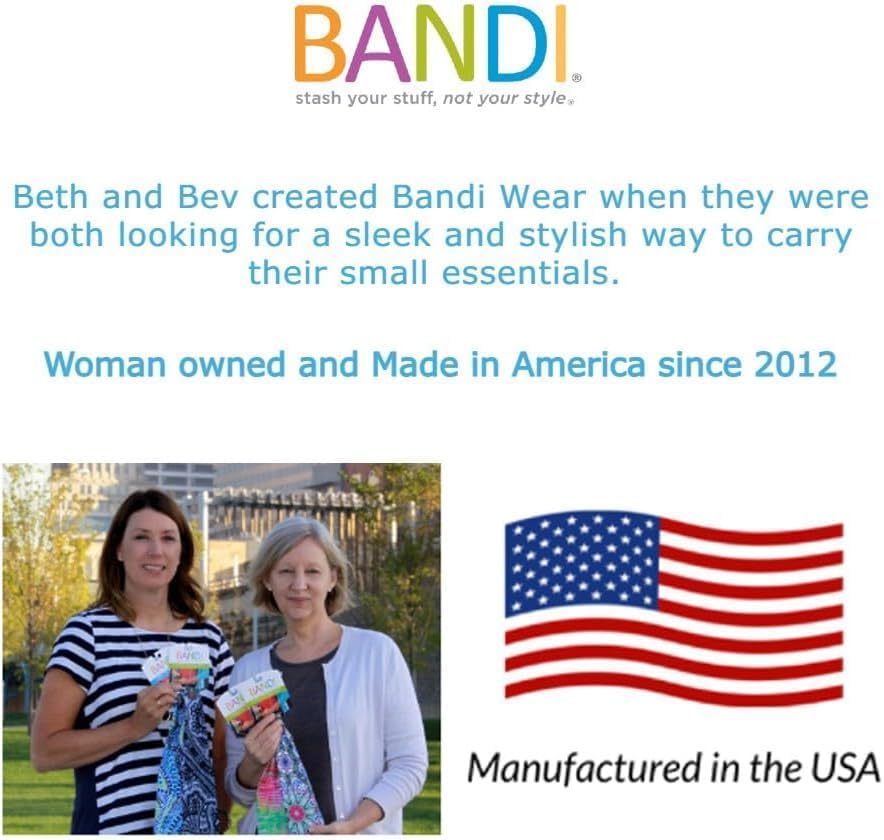 Miniatura 5 de BANDI Cinturón para correr para mujer  Riñonera manos libres para llevar teléfono, pasaporte, llaves, identificación, dinero y artículos esenciales