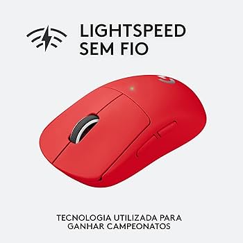 Mouse Gamer Sem Fio Logitech G PRO X SUPERLIGHT com Tecnologia
