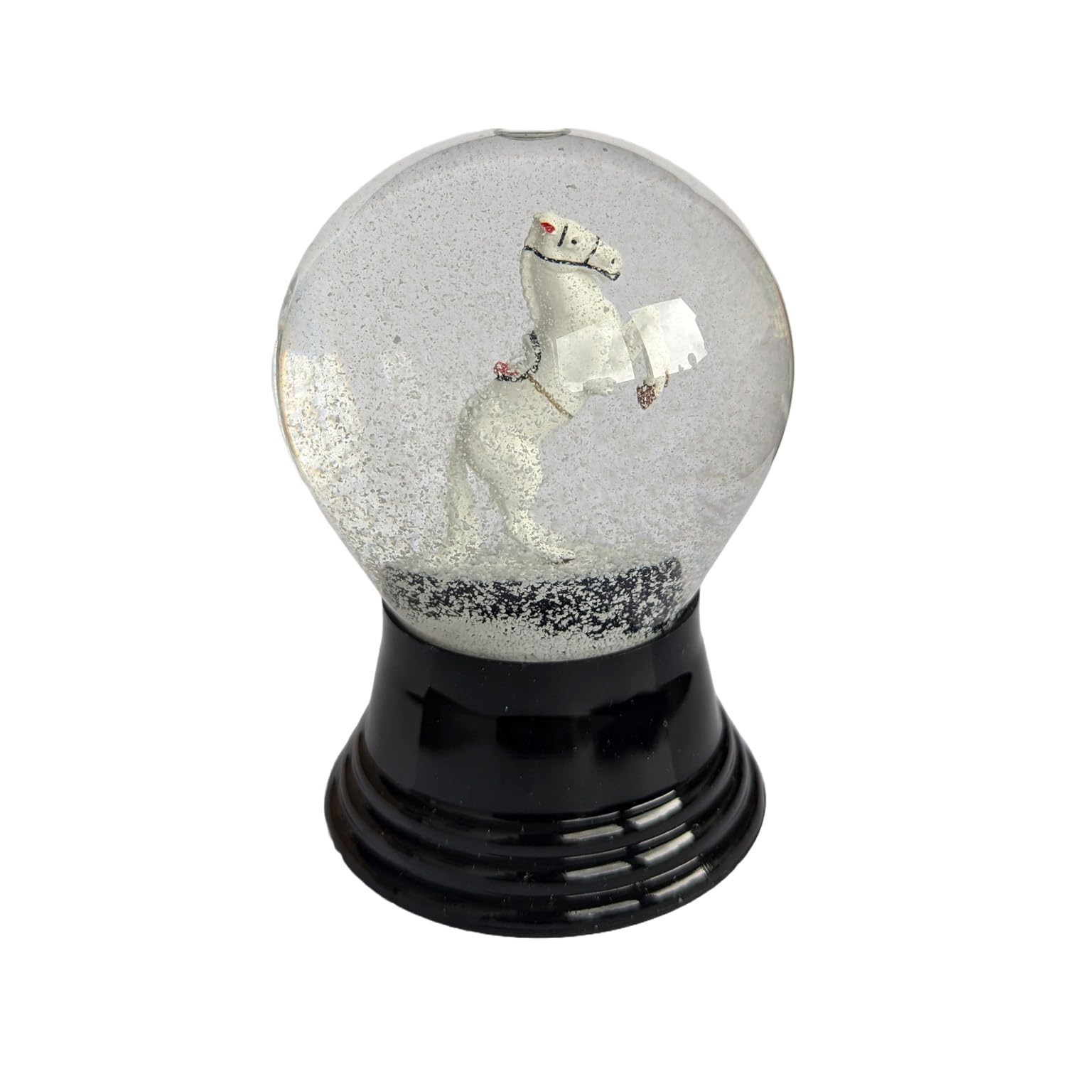 Lipizzaner Snow Globe Real Glass Globe 8 cm - Image 2