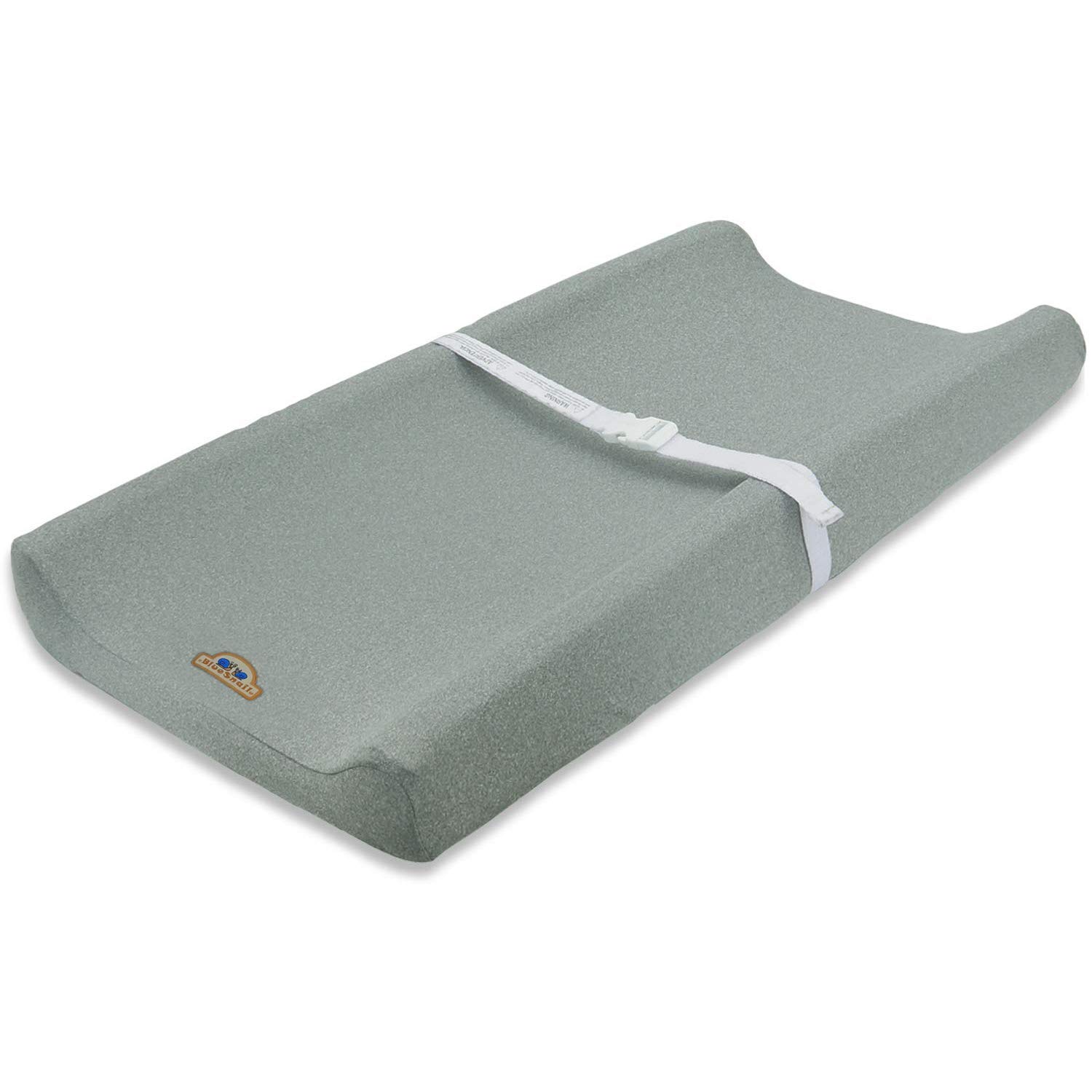 Super Soft and Stretchy Changing Pad Cover 2pk by BlueSnail (Gray) : Baby