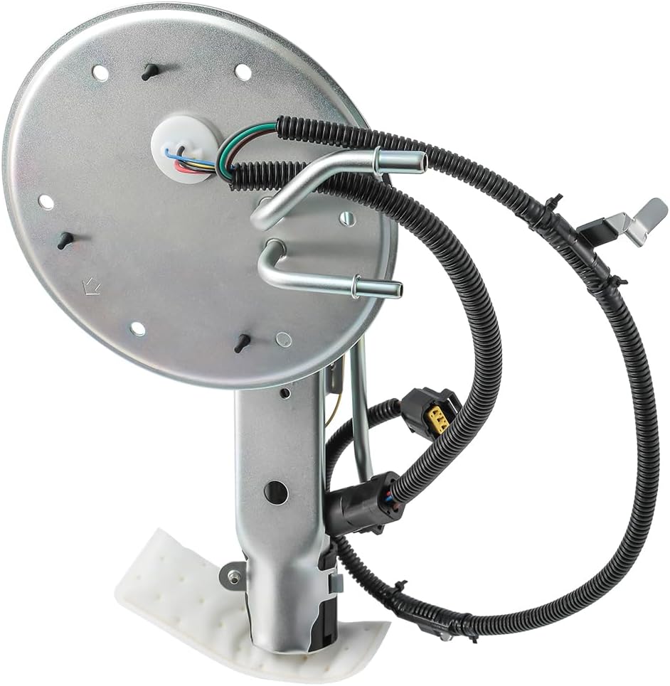 Auto Dynasty E2272S Electric Fuel Pump Module Assembly Compatible with Ford Crown Victoria Grand Marquis Lincoln Town Car 1998-2000, 12V, White