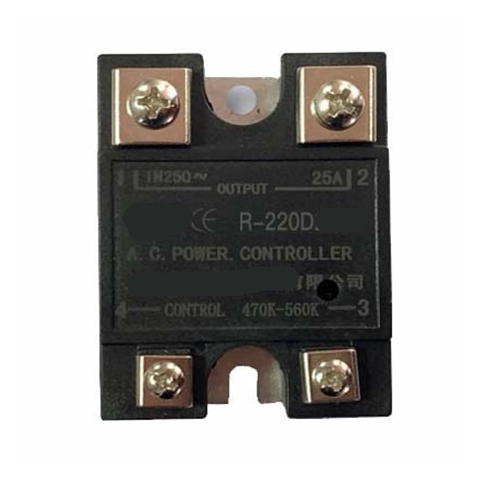 Régulateur de tension à semi-conducteurs 65A pour commutation silencieuse 380V