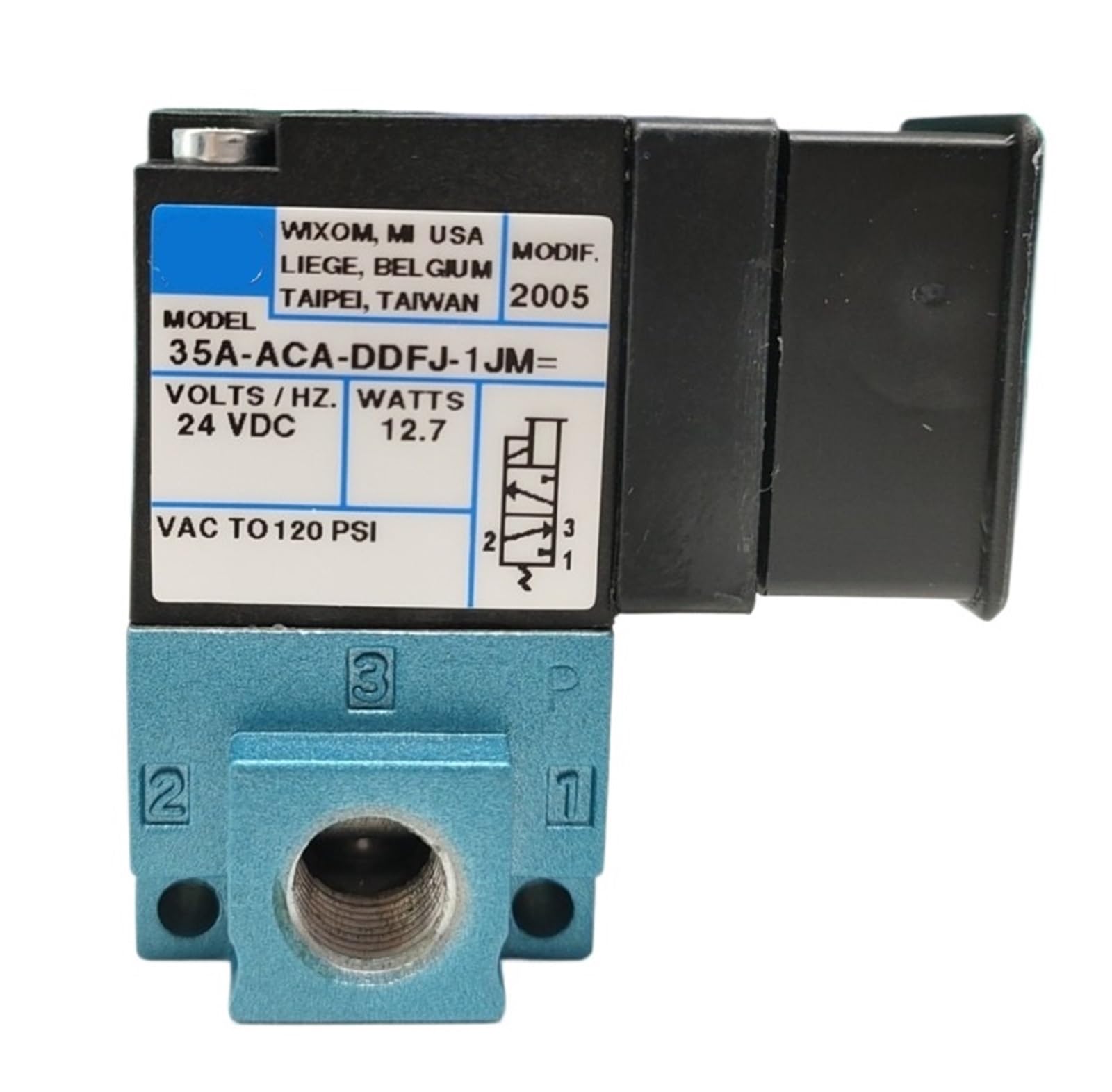 ELZNSQQK Solenoid Valve 35A-ACA-DDFJ-1JM T65C