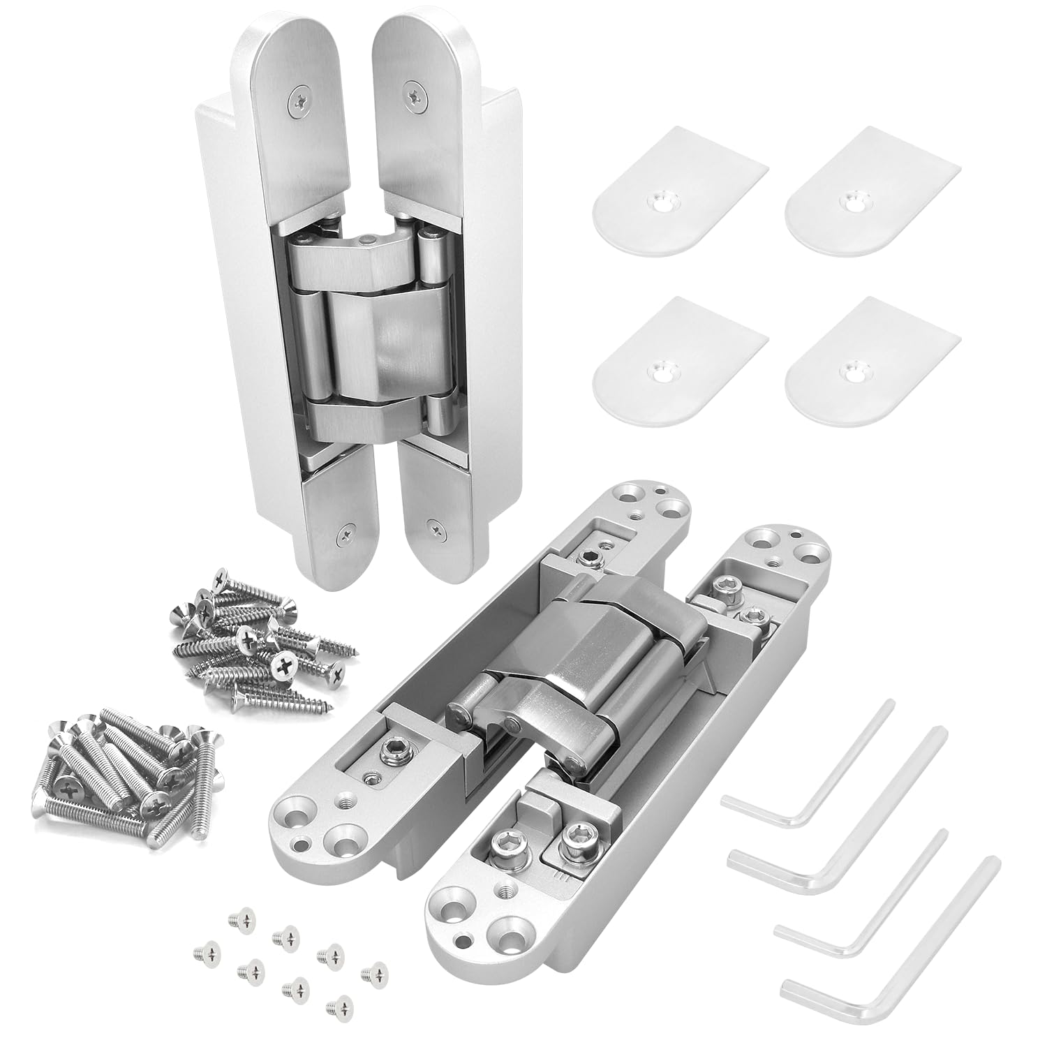 Nuk3y Hidden Invisible Concealed Door Hinges 180 Degree Swing 3