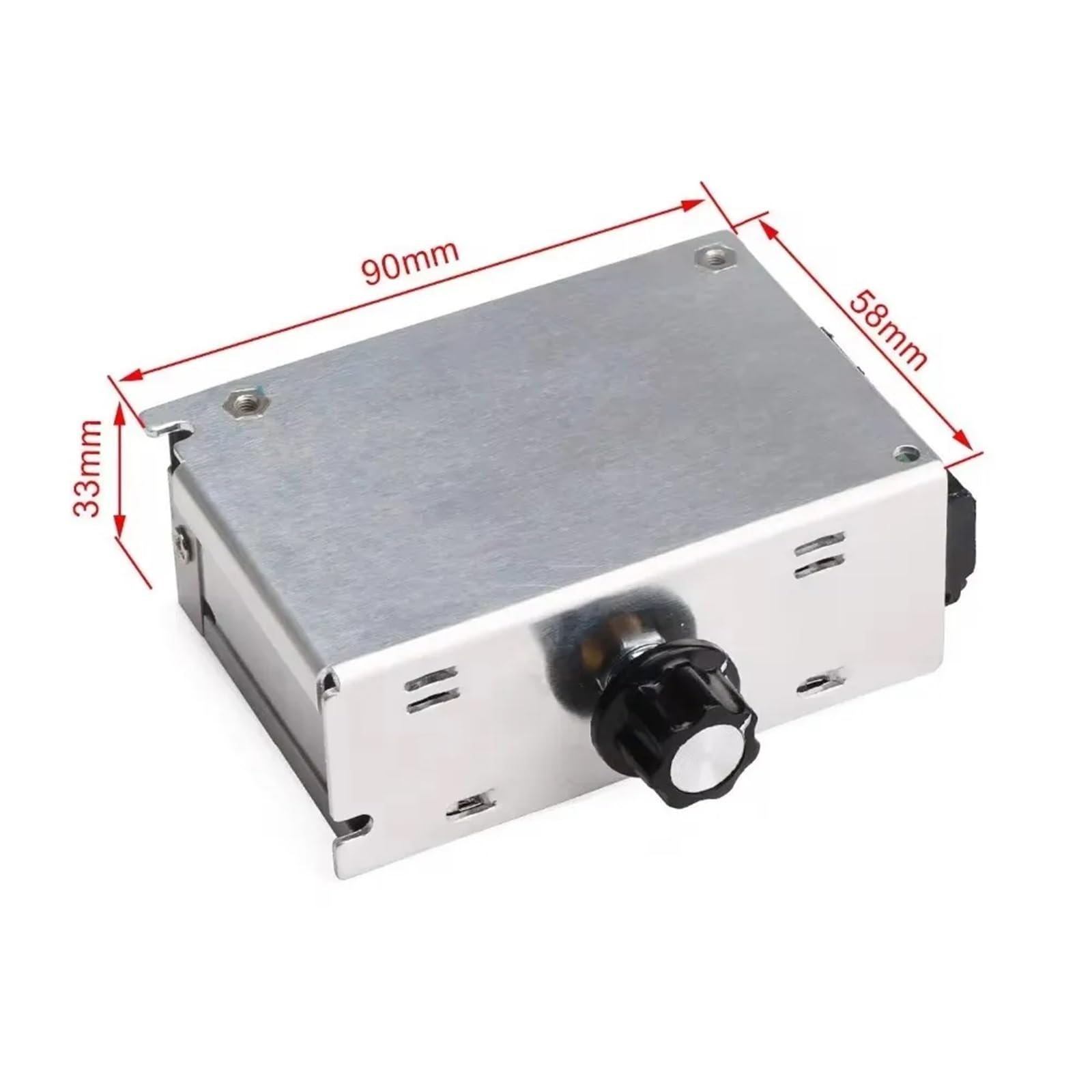 Regulador de voltaje SCR de 4000 W y 220 V CA, regulador de velocidad de motor eléctrico, regulador electrónico de voltaje, regulador de termostato, 1 unidad.