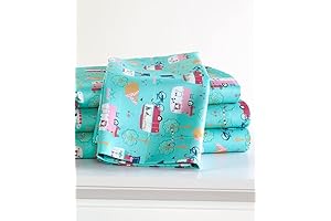 Lakeside Collection Happy Glamping Camper Bed Sheets