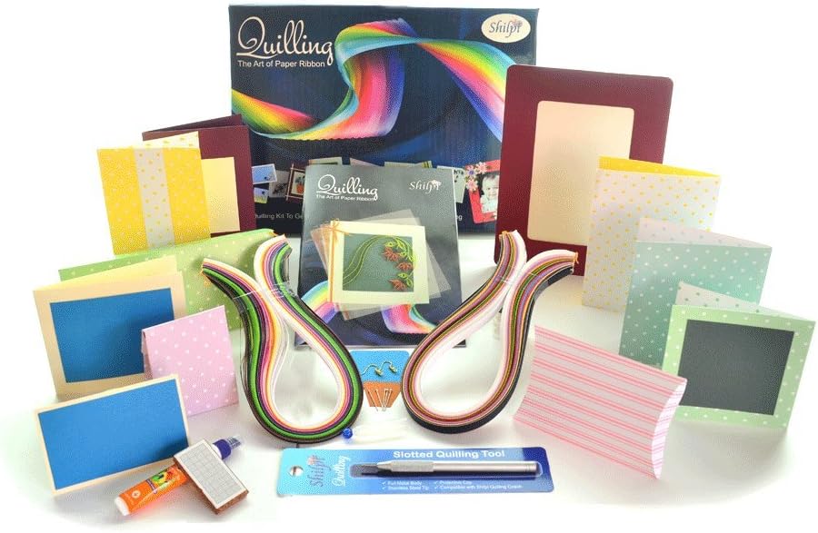 Shilpi Quilling Paper Kit