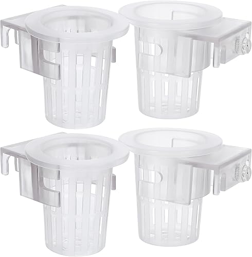 POPETPOP Soporte para plantas de acuario 4 soportes para plantas de pecera con ganchos para colgar macetas de acuario para decoraciones de peceras