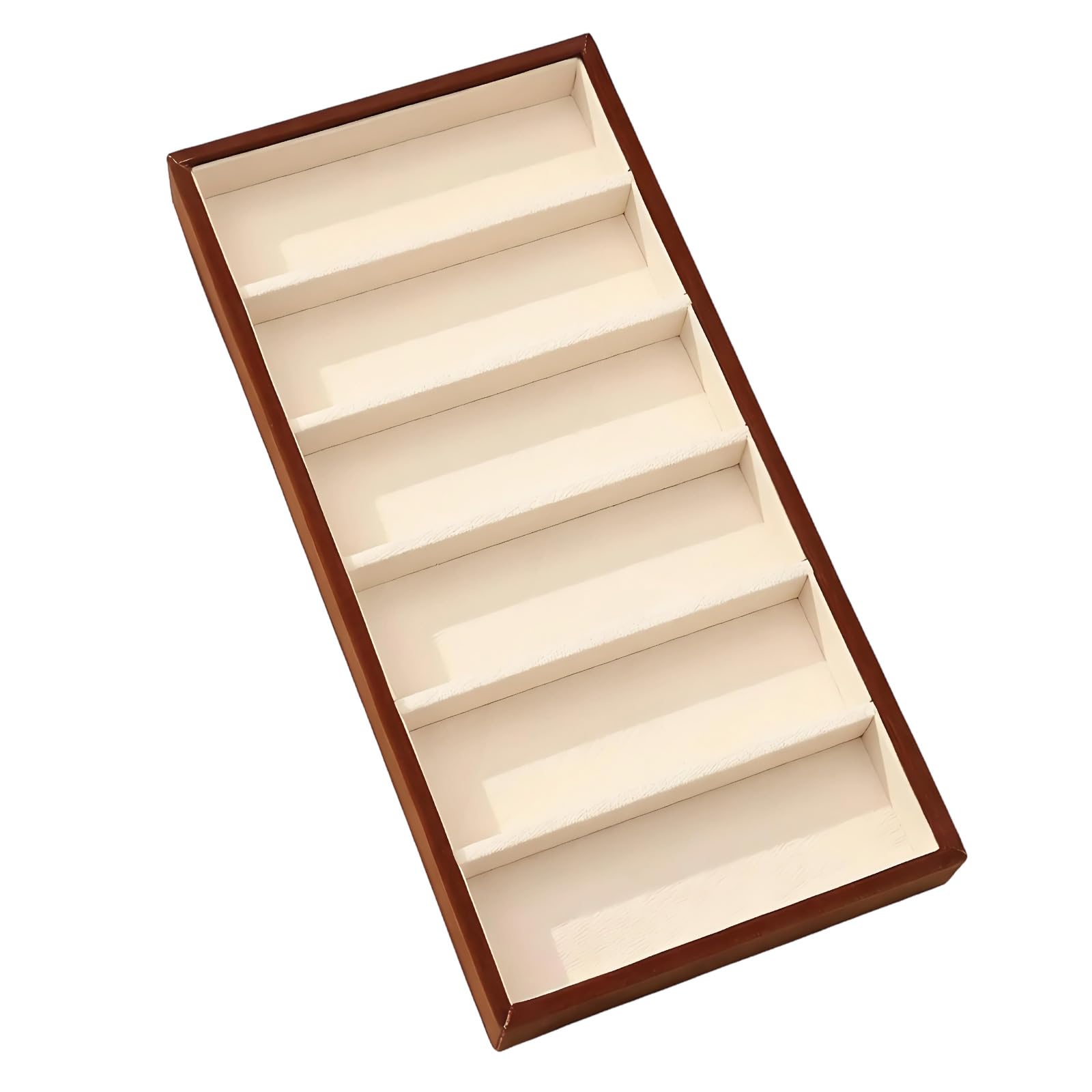 ZEPFJHE Stylish Eyeglass Showcases Crafted From Wood and Soft Flannel Materials Protective Sunglasses Storage Case