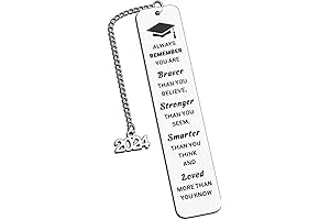 Personalized Class of 2024 Graduation Bookmark