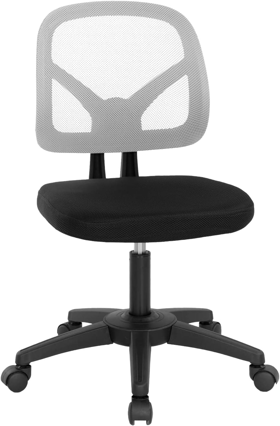 Office Chair Armless Desk Chair MidBack Mesh Rolling