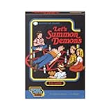 Cryptozoic Entertainment Let’s Summon Demons - Card & Dice Game - 2-5 Players - Steven Rhodes Artwork - Dynomite Games