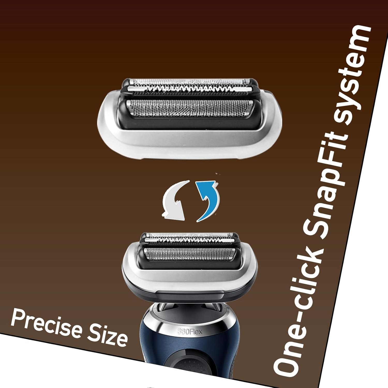 74S Replacement Head for Series 7 Shavers, Compatible with New Generation S7 7020s, 7025s, 7027cs, 7071cc, 7075cc, 7085cc, etc. - Image 6