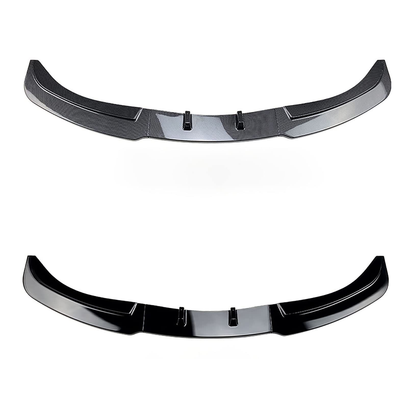 ONURTH Lèvre de Pare-Chocs de Spoiler Avant pour BMW 3 Series E90 E91 320i 325i 2005-2008, Accessoires de Garniture extérieure du kit de Corps de Lame de séparateur inférieur,Glossy Black