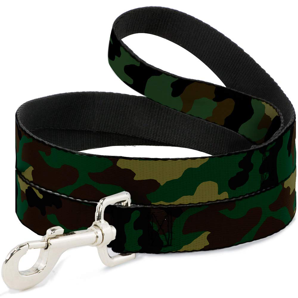 Laisse pour animal domestique Buckle-Down camouflage olive 1,8m