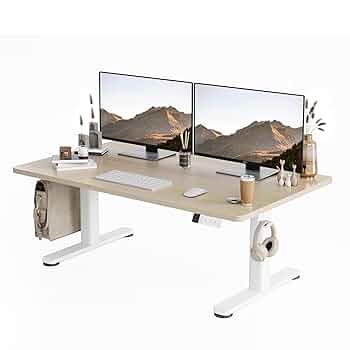 【新品未使用】Claiks 電動昇降デスク 幅100cm*奥行60cm Amazon | Claiks 昇降デスク 幅100cm 引き出し付き デスク 高さ