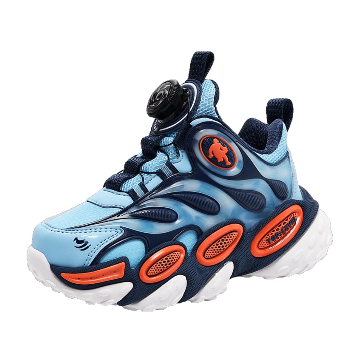 Chaussures de Basket-Ball, Chaussures de Basket-Ball pour Enfants, Chaussures de Sport avec Velcro, Chaussures de Sport