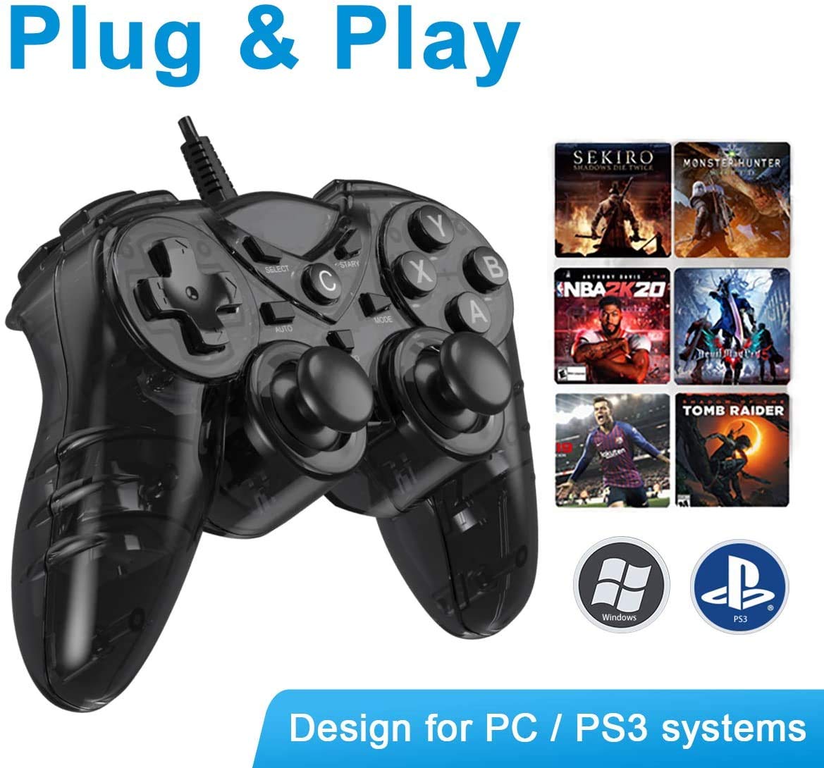 Amazon | PC / PS3用ゲームコントローラー、Windows 7/8 /8.1/10