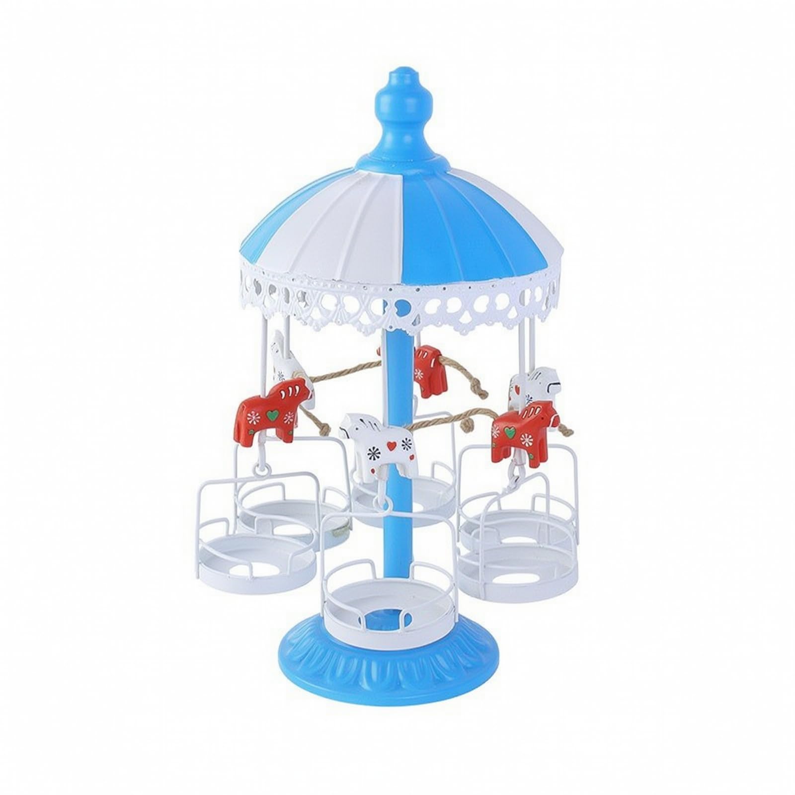 Yajuyi Drehständer-Etagere drehbar Kuchendisplay mit Drehständer vielseitig Tortenetagere für Konditoren, Kindergeburtstag, Kaffeetafel, Color to 2