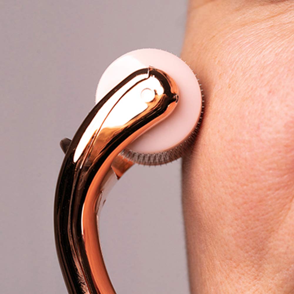 M1 SELECT “NEEDLING” – Dermaroller da 0,5 mm, trattamento anti-invecchiamento domestico, con 540 aghi in titanio medico