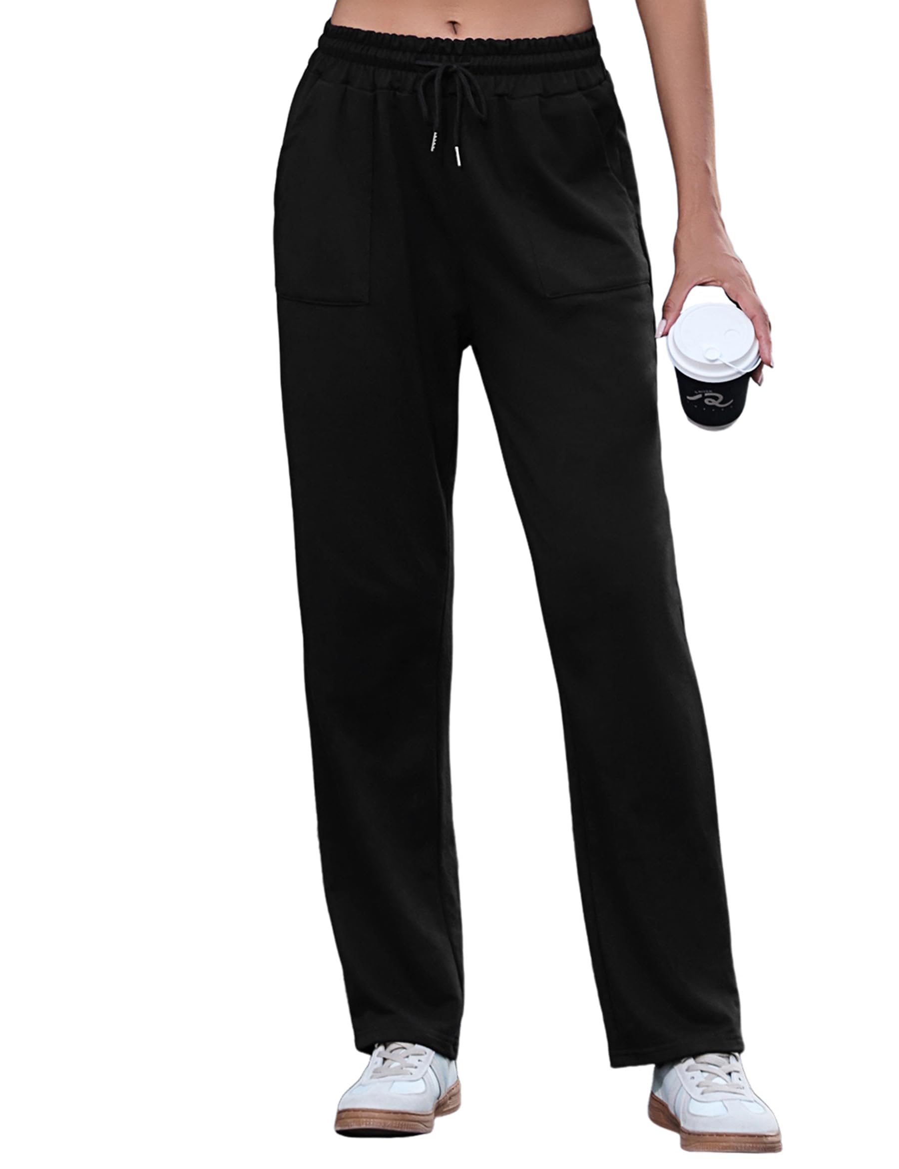 Uniexcosm Donna Pantaloni Running Sportivi Elegant