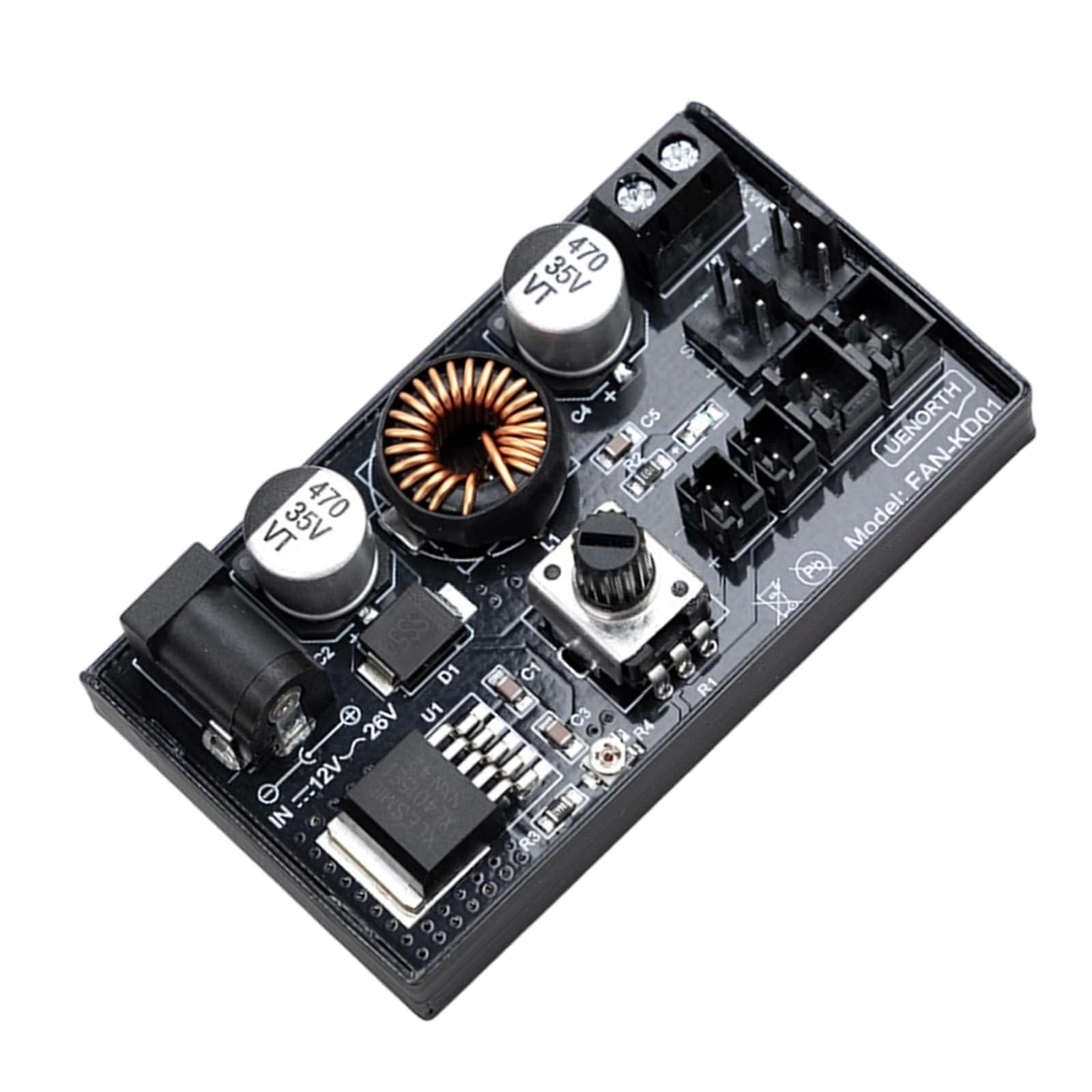 Xanorrg Multi Channel Dc12v Voltages Controller With Overload Protections And Power Management For Computer Applications Computer Voltages Controller